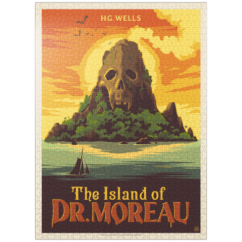 puzzleplate The Island Of Dr. Moreau: H.G. Wells 1000 Jigsaw Puzzle