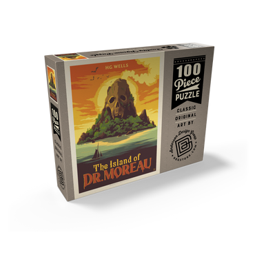 The Island Of Dr. Moreau: H.G. Wells 100 Jigsaw Puzzle box view2