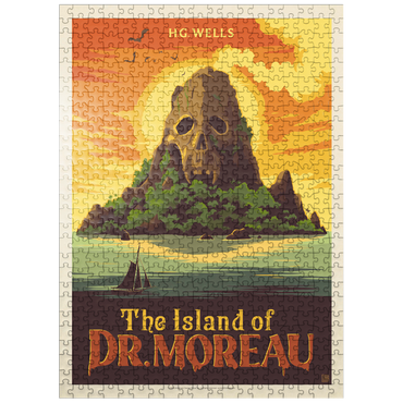 puzzleplate The Island Of Dr. Moreau: H.G. Wells 500 Jigsaw Puzzle