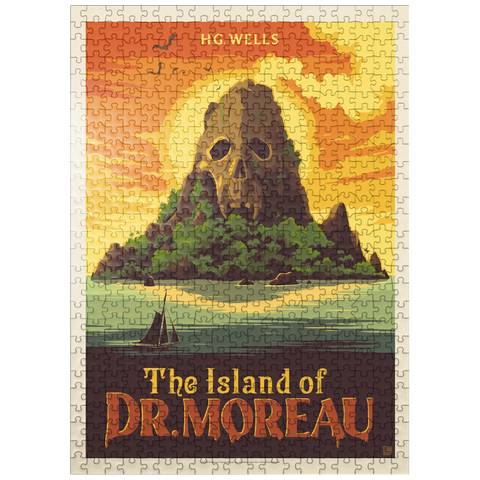 puzzleplate The Island Of Dr. Moreau: H.G. Wells 500 Jigsaw Puzzle