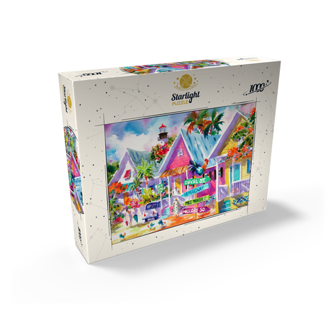 Conch Republic - Watercolor Artwork 1000 Jigsaw Puzzle box view2