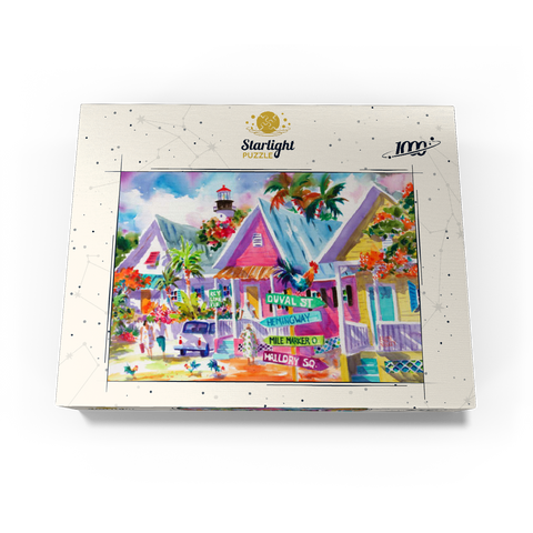 Conch Republic - Watercolor Artwork 1000 Jigsaw Puzzle box view3