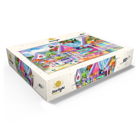 Conch Republic - Watercolor Artwork 100 Jigsaw Puzzle box view1