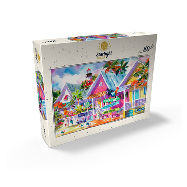 Conch Republic - Watercolor Artwork 100 Jigsaw Puzzle box view2