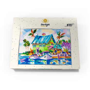 Living The Lime Life - Watercolor Artwork 1000 Jigsaw Puzzle box view3