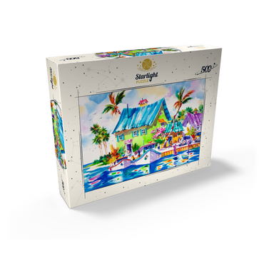 Living The Lime Life - Watercolor Artwork 500 Jigsaw Puzzle box view2