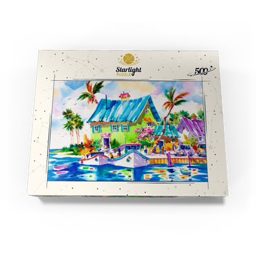 Living The Lime Life - Watercolor Artwork 500 Jigsaw Puzzle box view3