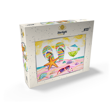 5 O'clock Somewhere - Watercolor Artwork 1000 Jigsaw Puzzle box view2