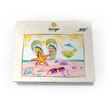 5 O'clock Somewhere - Watercolor Artwork 1000 Jigsaw Puzzle box view3