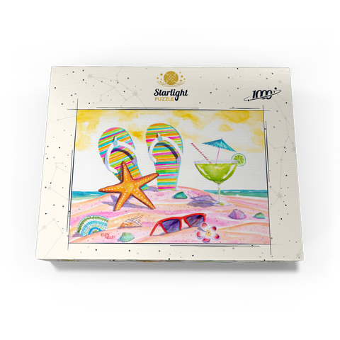 5 O'clock Somewhere - Watercolor Artwork 1000 Jigsaw Puzzle box view3