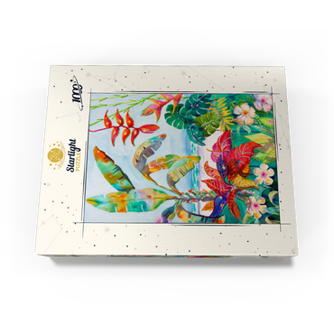 Florida Foliage - Watercolor Artwork 1000 Jigsaw Puzzle box view3