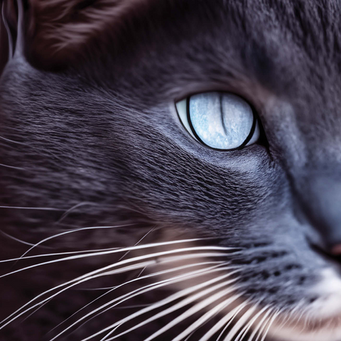 Animal Photography: Old Blue Eyes 1000 Jigsaw Puzzle 3D Modell