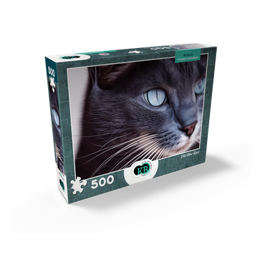 Animal Photography: Old Blue Eyes 500 Jigsaw Puzzle box view2