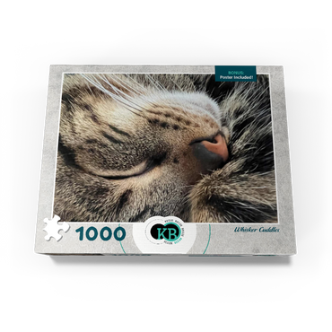 Animal Photography: Cat Whisker Cuddles 1000 Jigsaw Puzzle box view3