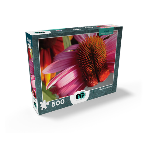 Flowers & Plants Photography: Crazy Coneflower 500 Jigsaw Puzzle box view2