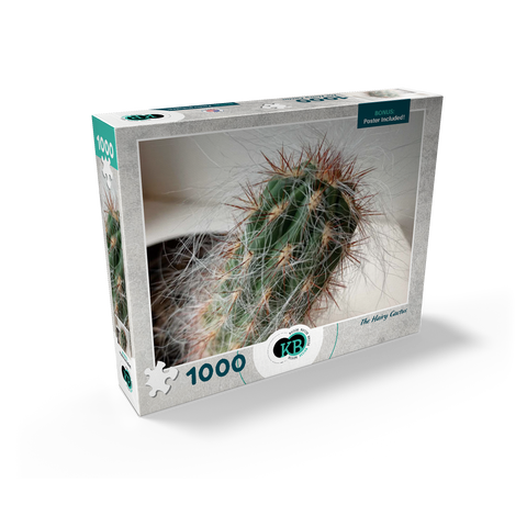 Flowers & Plants Photography: The Hairy Cactus 1000 Jigsaw Puzzle box view2