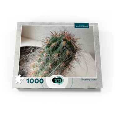 Flowers & Plants Photography: The Hairy Cactus 1000 Jigsaw Puzzle box view3