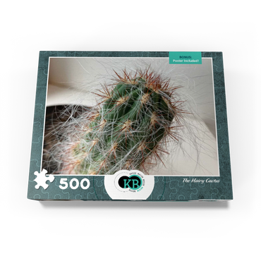 Flowers & Plants Photography: The Hairy Cactus 500 Jigsaw Puzzle box view3