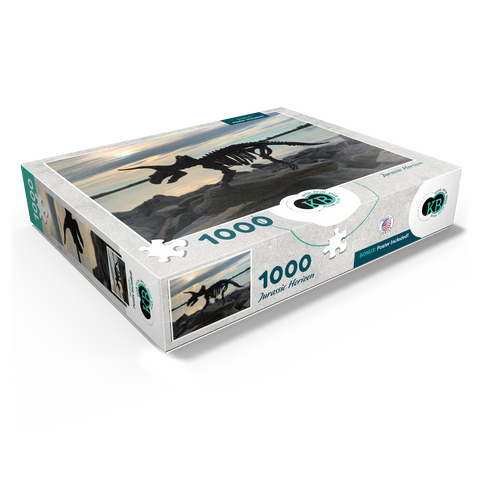 Landscape Photography: Jurassic Horizon Dinosaur 1000 Jigsaw Puzzle box view1