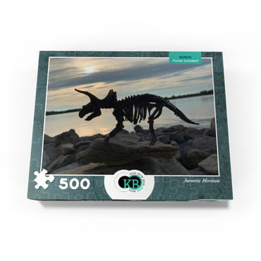 Landscape Photography: Jurassic Horizon Dinosaur 500 Jigsaw Puzzle box view3