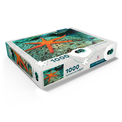 Sea Life Photography: Luminescent Ocean Starfish 1000 Jigsaw Puzzle box view1