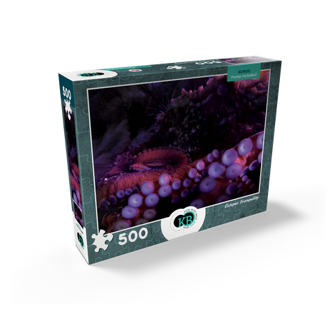 Sea Life Photography: Octopus Tranquility 500 Jigsaw Puzzle box view2