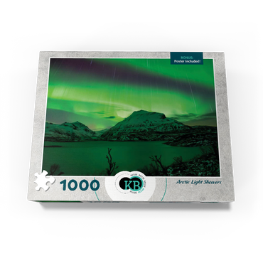 Nature Photography: Northern Lights Arctic Light Showers 1000 Jigsaw Puzzle box view3