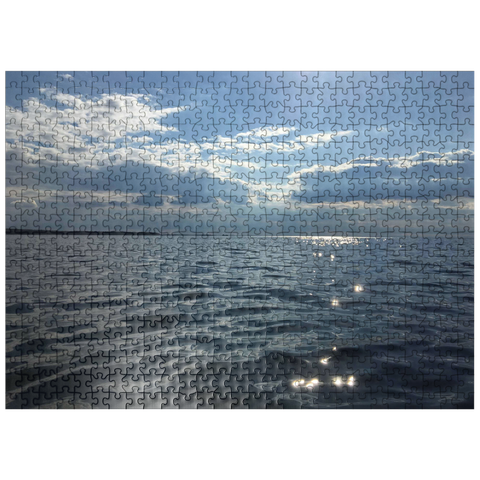 puzzleplate Nature Photography: Peaceful Waters 500 Jigsaw Puzzle