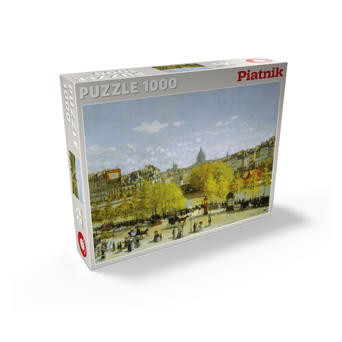 Piatnik: Quai du Louvre, Paris 1000 Jigsaw Puzzle box view2