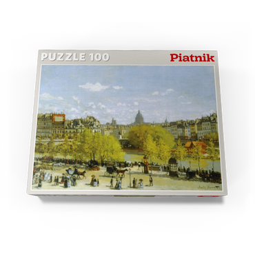 Piatnik: Quai du Louvre, Paris 100 Jigsaw Puzzle box view3