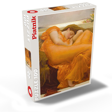 Piatnik: Flaming June 100 Jigsaw Puzzle box view2