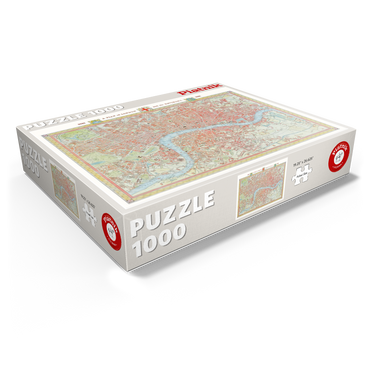 Piatnik: City map of London, 1831 1000 Jigsaw Puzzle box view1