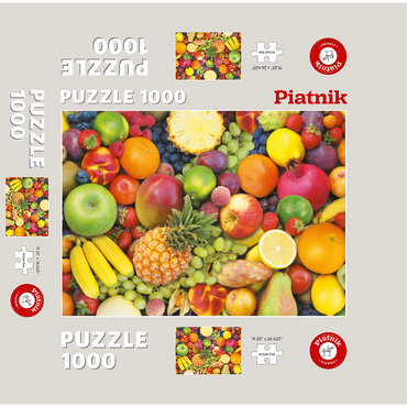 Piatnik: Fruit 1000 Jigsaw Puzzle box 3D Modell