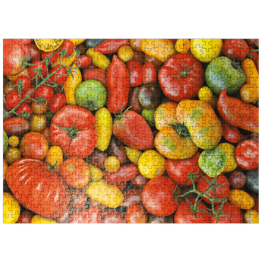 puzzleplate Piatnik: Tomatoes 500 Jigsaw Puzzle