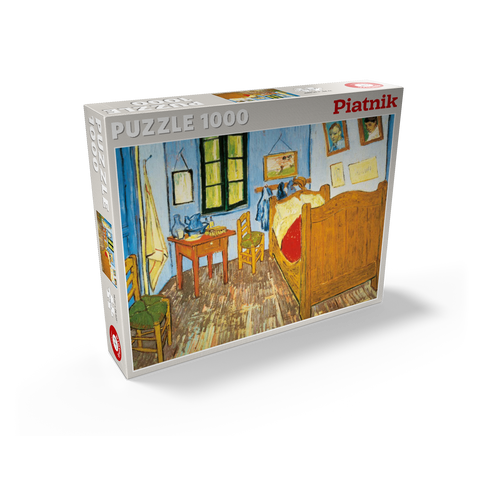 Piatnik: The bedroom in Arles 1000 Jigsaw Puzzle box view2