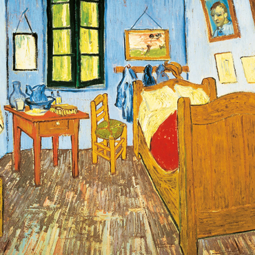 Piatnik: The bedroom in Arles 1000 Jigsaw Puzzle 3D Modell