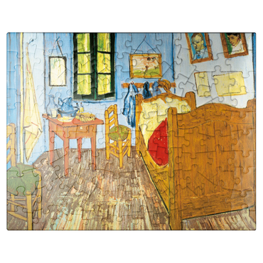 puzzleplate Piatnik: The bedroom in Arles 100 Jigsaw Puzzle