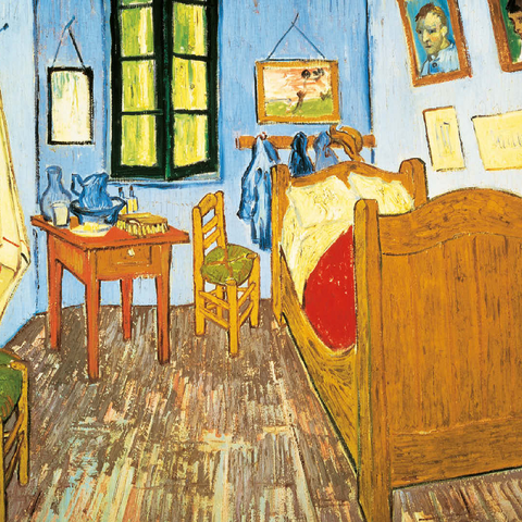 Piatnik: The bedroom in Arles 100 Jigsaw Puzzle 3D Modell