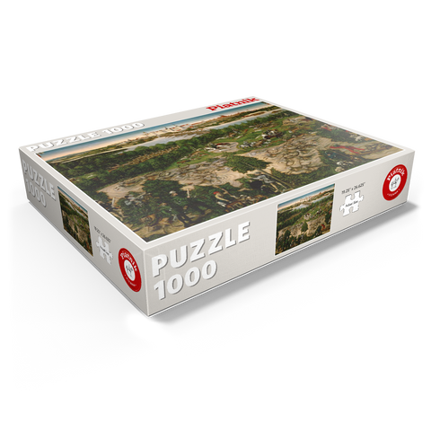 Piatnik: Stag hunt of the Elector Johann Friedrich 1000 Jigsaw Puzzle box view1