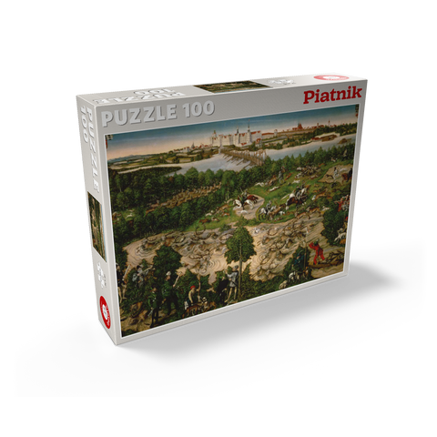 Piatnik: Stag hunt of the Elector Johann Friedrich 100 Jigsaw Puzzle box view2