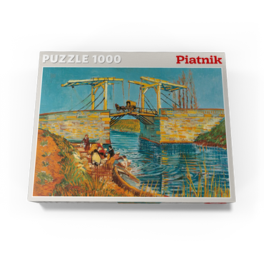 Piatnik: The bridge of Langlois in Arles 1000 Jigsaw Puzzle box view3