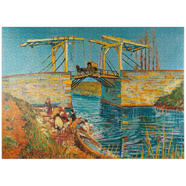 puzzleplate Piatnik: The bridge of Langlois in Arles 1000 Jigsaw Puzzle