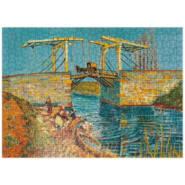 puzzleplate Piatnik: The bridge of Langlois in Arles 500 Jigsaw Puzzle