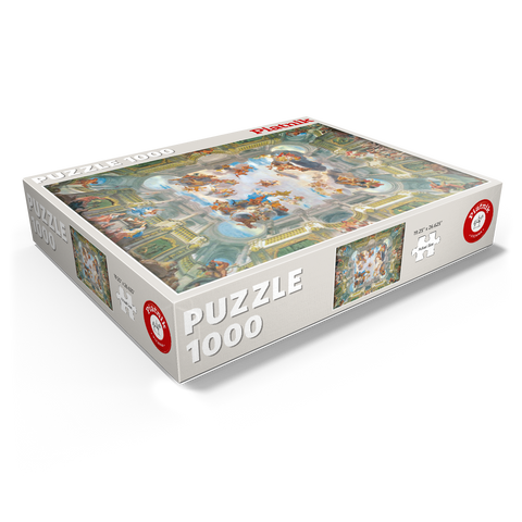 Piatnik: Deeds of Hercules and His Apotheosis 1000 Jigsaw Puzzle box view1