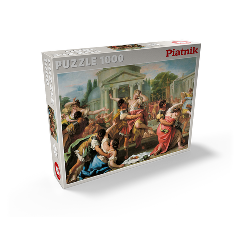 Piatnik: The Rape of the Sabines 1000 Jigsaw Puzzle box view2