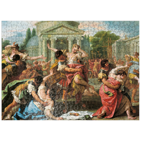 puzzleplate Piatnik: The Rape of the Sabines 500 Jigsaw Puzzle