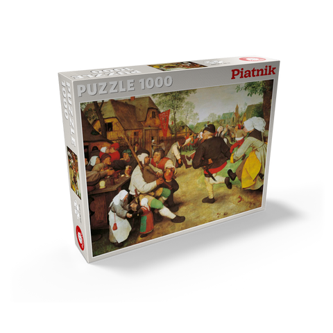 Piatnik: The peasant dance 1000 Jigsaw Puzzle box view2