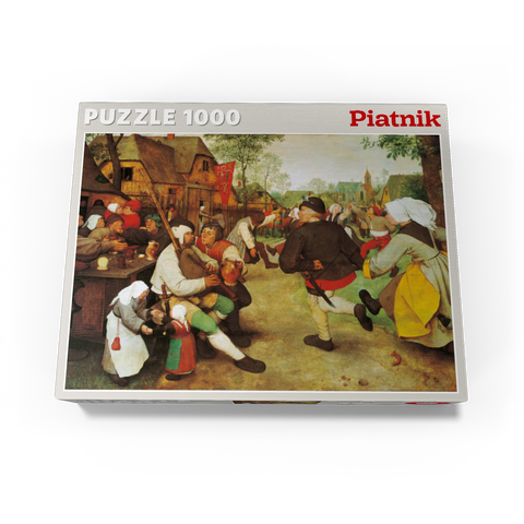 Piatnik: The peasant dance 1000 Jigsaw Puzzle box view3