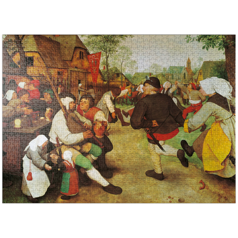 puzzleplate Piatnik: The peasant dance 1000 Jigsaw Puzzle