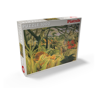 Piatnik: Tigers in a tropical storm 1000 Jigsaw Puzzle box view2